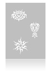 Eulenspiegel Airbrush Schablone Runes